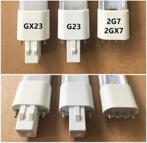Miniatura 6 de SATZOL Paquete de 2 bombillas LED G23 de color blanco cálido de 5 W, 500 lm, 120 V, 2 pines G23, bombilla LED PL Plug and Play, reemplazo PLS-9W CFL