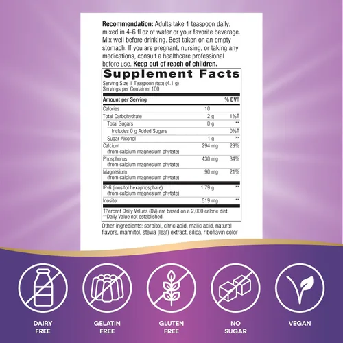 Miniatura 5 de Nature's Way Ultra Strength (1) Cell Forté Drink Mix, IP-6 y suplemento en polvo de inositol, apoya la salud inmunológica y la actividad natural