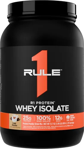 Miniatura 49 de Rule 1 R1 Proteína de suero aislada - con 25g de proteína y 6g de BCAA exclusivamente de fuentes aisladas e hidrolizadas para la recuperación