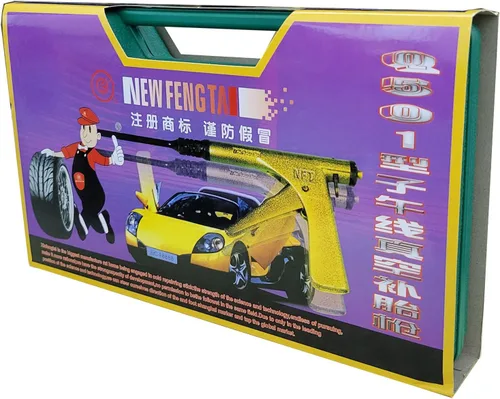Miniatura 6 de Auto reparación sin cámara de coche con caja de almacenamiento Set para la fijación de neumáticos de agujero redondo reparación de tapones de punción