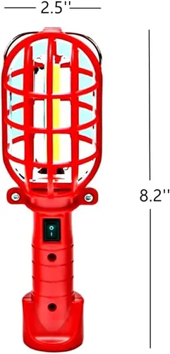 Miniatura 3 de Luz de trabajo COB ultra brillante 3 en 1 manos libres con base magnética y gancho, luz de trabajo LED de emergencia al aire libre mejora el brillo