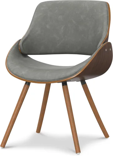 Miniatura 24 de SIMPLIHOME Malden - Sillas de comedor – Silla de cocina tapizada con marco de madera curvada y tela tejida en verde ácido, asiento de comedor