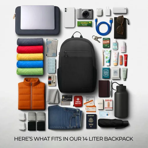 Miniatura 6 de Travelon Mochila antirrobo Metro con bolsa de bloqueo RFID