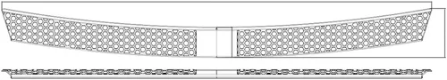 Miniatura 9 de Protector de parachoques trasero compatible con Chrysler Pacifica 2017-2026