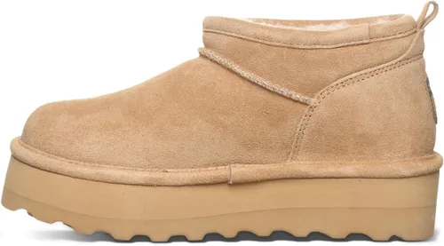 BEARPAW Botas retro súper cortas para mujer, botines para mujer, botas de meter para mujer, cómodas botas de invierno, varios colores y tamaños