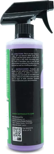 Miniatura 2 de 3D Spray Detailer - Spray Detallador de Carrocería Body Shop Sin Silicona para Vehículos Recién Pintados 16oz
