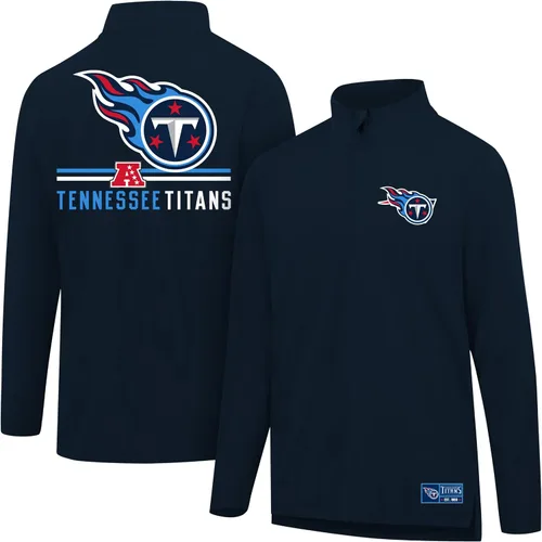 Miniatura 9 de Ultra Game Men's NFL Official Super Soft Quarter Zip Long Sleeve T-Shirt
