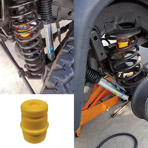 Miniatura 4 de TJ Bump Stop, amortiguadores de rebote compatibles con 1997-2006 Wrangler TJ, 1993-1998 Grand Cherokee ZJ, 1994-2002 RAM 1500 2500 3500 Pickup
