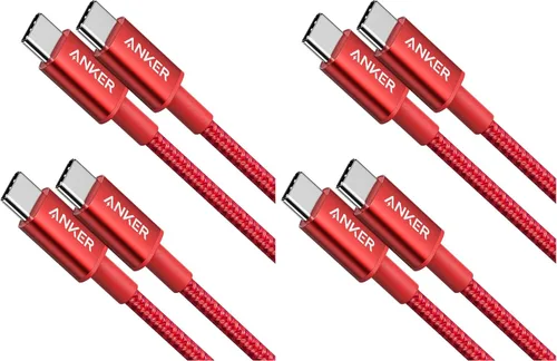 Miniatura 16 de Cable USB C a USB C de Anker, cable de carga rápida tipo C de 60 W (1.8 m, paquete de 5) para iPhone 17 Serie, iPad mini 6 y más (negro)