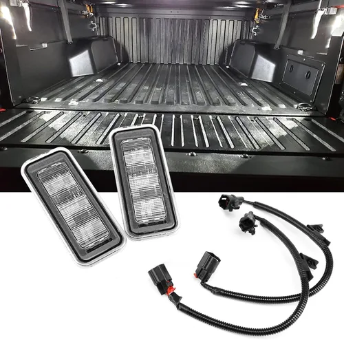 Kit de luz/iluminación LED para cama para Toyota Tacoma 2020 2021 2022 2022 2023 2024 y más reciente tipo de cama de repuesto PT857-35200