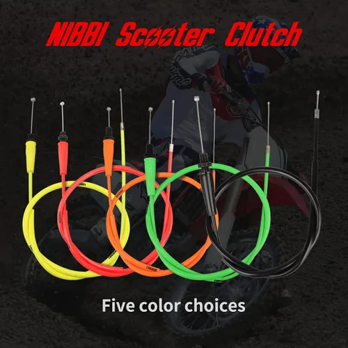 Miniatura 7 de NIBBI Cable de acelerador 93.5cm, repuesto universal para motocicleta de 36.8" cable de acelerador ajustable, para dirt bike pit bike YAMAHA