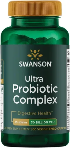 Miniatura 8 de Swanson Complejo probiótico ultra 30 mil millones de CFU 60 cápsulas vegetales (paquete de 2)