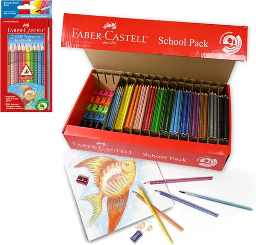 Miniatura 9 de Faber Castell Lápices acuarelables EcoPencils, juego de 24