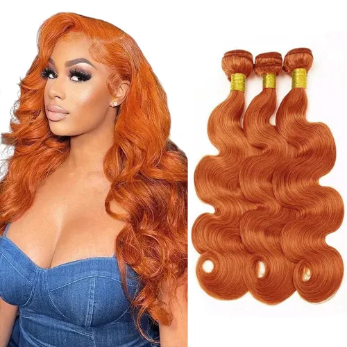 Miniatura 200 de Color 30 paquetes de cabello humano marrón onda del cuerpo paquetes 8 10 12 pulgadas brasileño virgen Remy extensiones de cabello humano doble trama