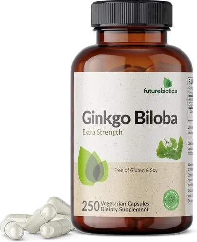 Miniatura 8 de Futurebiotics Ginkgo Biloba Extra Strength Apoya la función cerebral y soporte de memoria, 120 cápsulas vegetarianas