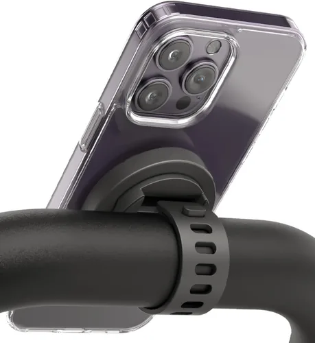 ENCASED Grip-X - Soporte magnético para barra, compatible con MagSafe - Soporte para teléfono para gimnasio, bicicletas de fitness en casa, equipo