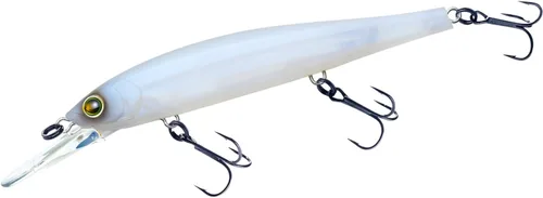 YO-ZURI 3DB Jerkbait Deep 4.331 in Suspend Type Bass Señuelo Sábalo de purpurina perla mate