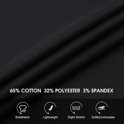 Miniatura 6 de Damipow Camisas de vestir para mujer, sin arrugas, con botones, de manga larga, blusas para el trabajo profesional