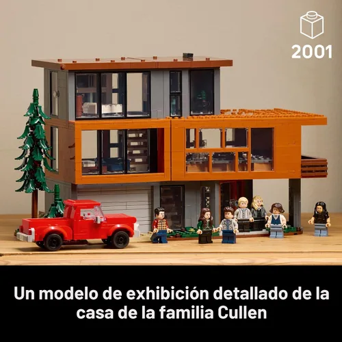 Miniatura 2 de LEGO Ideas Twilight The Cullen House - Juego de colección para adultos a partir de 18 años - Manualidades de fantasía DIY para amantes de los libros