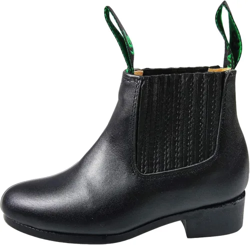 Miniatura 2 de La Barca Botin Charro 500 Tradicional Botines Cuero Color Negro