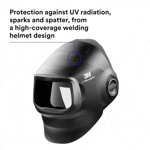 Miniatura 4 de 3M Speedglas 46-0099-35 - Casco de soldadura resistente G5-01, cubierta rígida para cuello, cubierta de tela para la cabeza sin ADF, 46-0099-35, 1