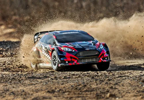 Miniatura 8 de Traxxas Ford Fiesta ST Rally 1/10 Escala 4X4 Coche de Rally