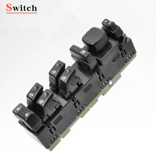 Miniatura 8 de 15883320 Interruptor de ventana eléctrica para el lado del conductor delantero con interruptor de espejo plegable compatible con Chevy Silverado