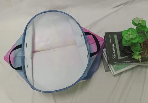Miniatura 8 de Cesta grande para almacenaje impermeable, cesta organizadora ligera para usar como cesto de la ropa, cubos para juguetes, cestas de regalo