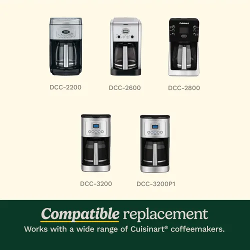 Miniatura 4 de Cuisinart - Jarra de repuesto de 14 tazas para cafetera, DCC-2200RC