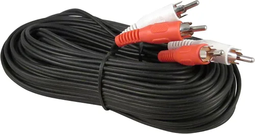 Miniatura 5 de Your Cable Store Cable de audio RCA de 75 pies de 2 machos a 2 machos