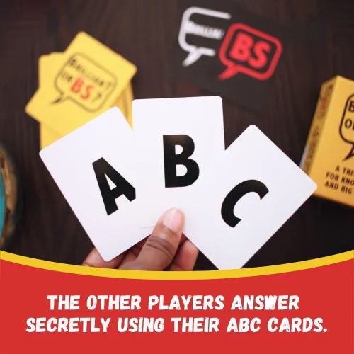 Miniatura 7 de Brilliant or BS? Un juego de trivia para conocerlo todos y grandes mentirosos gordos Divertido juego de trivia para amigos y familiares 4-6