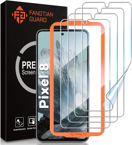 FANGTIAN - Protector de pantalla para Google Pixel 8 [no de vidrio] - Película para Pixel 8 Protector de pantalla [6.1 pulgadas] [compatible con