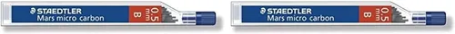 Miniatura 3 de Staedtler Micro Mars - Portaminas de carbono, 0.020 in, B, 2.362 in x 12 (250 05 B)