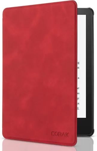 Miniatura 39 de CoBak Funda para Todos los Kindle Nuevos de 6 Pulgadas 2024 y 2022 (11ª Generación) - Cubierta Inteligente de Cuero PU, Suspensión y Activación