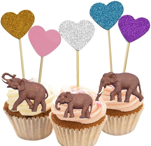 Miniatura 3 de Nifocc Molde de silicona para elefante, fondant, chocolate, dulces, herramienta de decoración de cupcakes, para decoración de tartas, arcilla