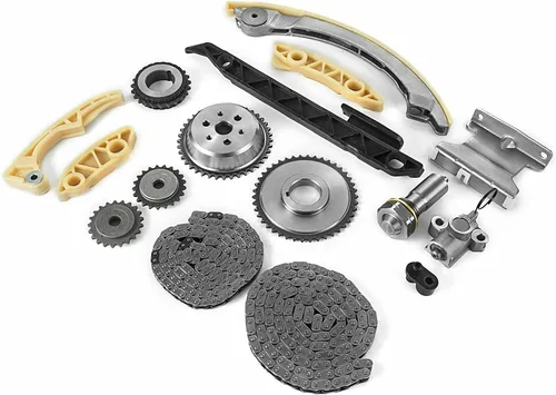 Miniatura 5 de Kit de cadena de distribución con carril guía tensor, piñón de manivela, piñón de eje de equilibrio para 2.0L 2.2L 2.4L GM Buick Chevy GMC Pontiac