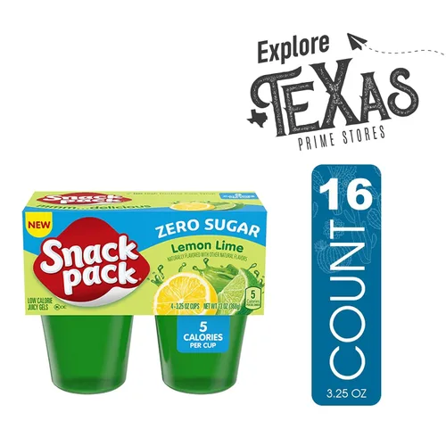 Miniatura 3 de Snack Pack - Paquete Lavinia Essentials: 16 tazas de geles jugosos saborizados sin azúcar, sin gluten, vaso de plástico On-The-Go 3.25 + 1 utilidad