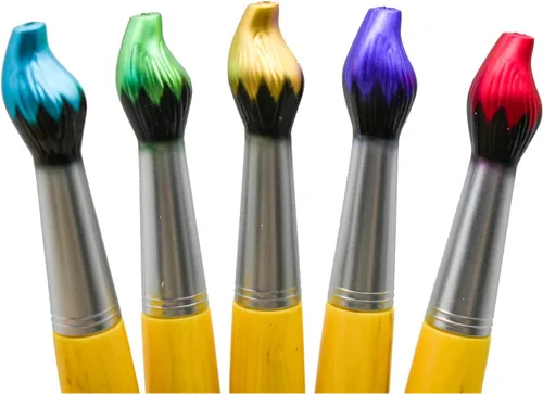 Miniatura 4 de 25 Uds. novedosos bolígrafos con forma de pincel de bambú, bolígrafos de madera para artistas de arte, escuela, oficina, fiesta, papelería, Navidad