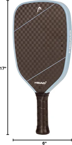 Miniatura 12 de HEAD Gravity Tour 2025 - Pala de pickleball - Superficie de carbono crudo, paleta de control, forma compacta de punto dulce, ThermoTech, paredes
