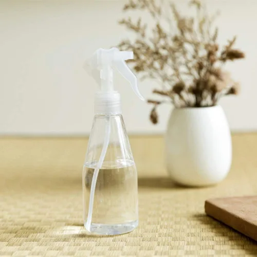 Miniatura 4 de 9 botellas de plástico con atomizador, pequeñas botellas vacías de 7 onzas líquidas, pulverizador de gatillo recargable de plástico de niebla fina