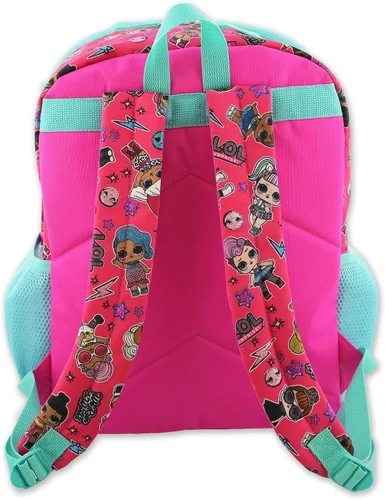Miniatura 2 de L.O.L. Surprise! Muñecas Niñas 16" Mochila 5 piezas School Set, AzulRosa, Classic