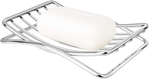 Miniatura 9 de Jabonera GUUKAR de Acero Inoxidable para Barra de Jabón en Ducha y Baño, Jabonera Autodrenante con Soporte para Esponja para Fregadero de Cocina