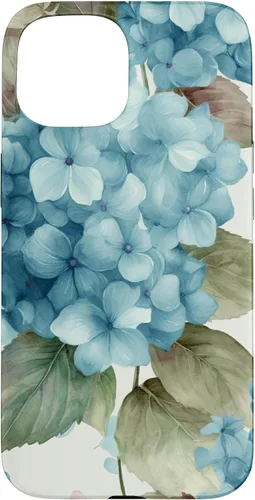 Miniatura 6 de Watercolor Shabby Chic Blue Hydrangeas Flower Case for iPhone 17