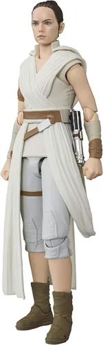 S.H. Figuarts Star Wars Rey & D-O (Star Wars: The Rise of Skywalker) Aprox. 5.7 pulgadas (5.709 in), PVC y ABS, figura de acción prepintada