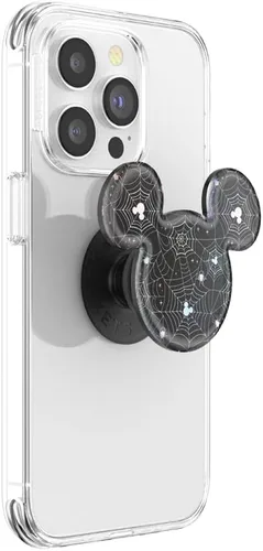 Miniatura 2 de PopSockets Agarre adhesivo para teléfono, soporte, soporte para teléfono, Disney - Mickey Cobweb