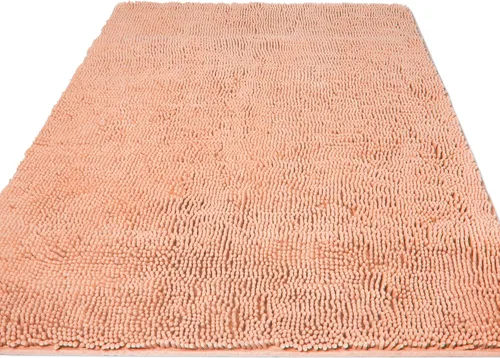 Miniatura 158 de Yeaban Alfombra de pasillo de baño de 24 x 72 pulgadas, antideslizante, alfombra de baño larga de felpilla gruesa, absorbente y lavable, alfombra