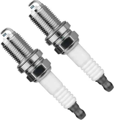 MaxLLTo Paquete de 2 bujías de repuesto XC92YC MIU11020 para modelos John Deere Z335E Z335M Z345M Z345R Z355E Z355R Z375R