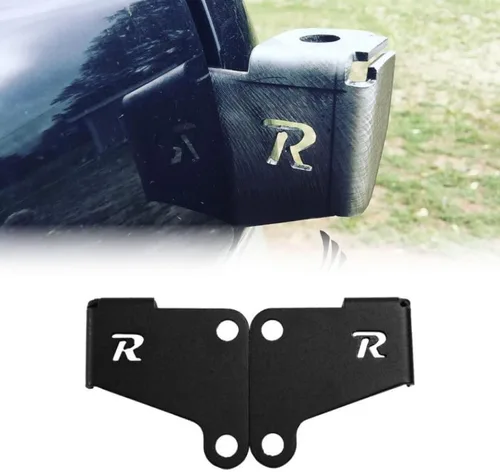 Rago Fabrication Soporte de antena CB compatible con Toyota Tacoma 1995-2004 de 1ª generación | Lado del conductor | Montado en caja de camión |