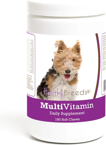 Miniatura 107 de Healthy Breeds Bulldog francés multivitamínico suave masticable para perros 180