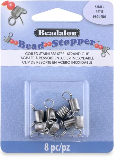 Miniatura 6 de Beadalon Tapón de cuentas, pequeño, puntas rosadas, 4 piezas